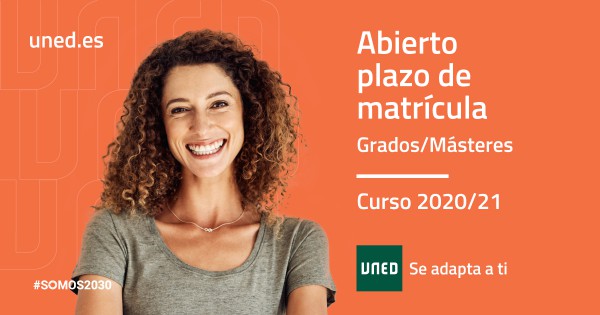Recuerda que hasta el 22 de octubre puedes matricularte en la UNED: la universidad sin notas de corte y con más experiencia en formación a distancia<br>