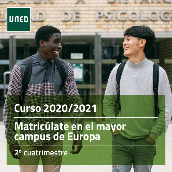 Abierto el plazo de matrícula del segundo cuatrimestre, del 4 de febrero al 10 de marzo