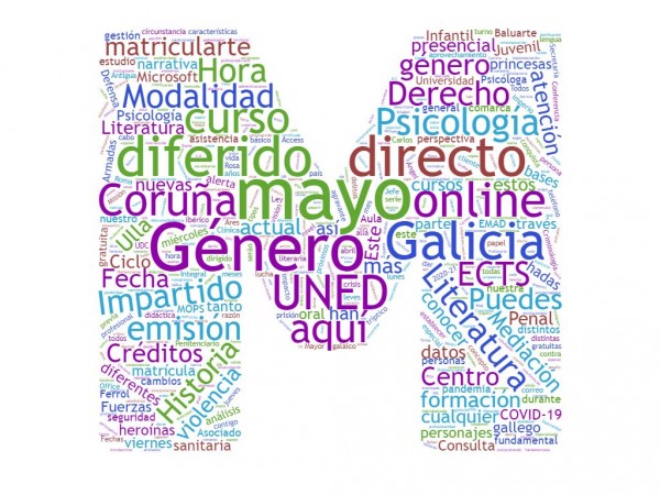 En mayo... ¡seguimos contigo! Cursos sobre Derecho, Mediación, Género, Informática, Historia, ... ¡y conferencias gratuitas!