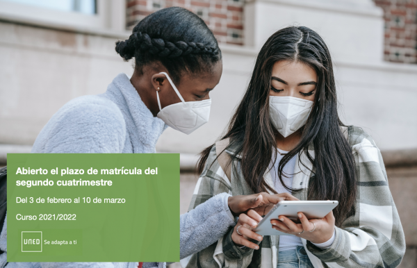 Abierto el plazo de matrícula del segundo cuatrimestre, del 3 de febrero al 10 de marzo