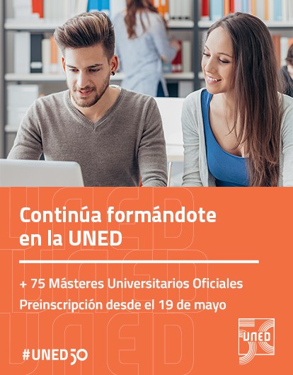 Abierto el plazo de preinscripción de Máster en la UNED