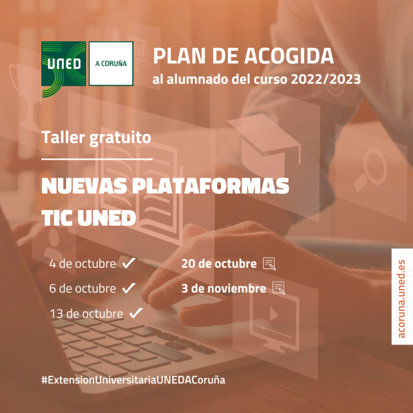 Conoce el entorno virtual de aprendizaje en el taller Nuevas plataformas TIC UNED