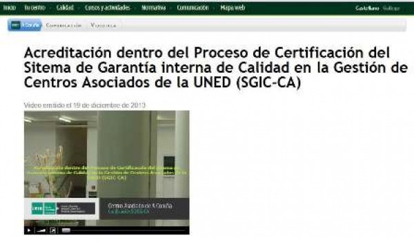 El Centro Asociado en A Coruña obtiene una certificación más que avala la calidad en sus servicios