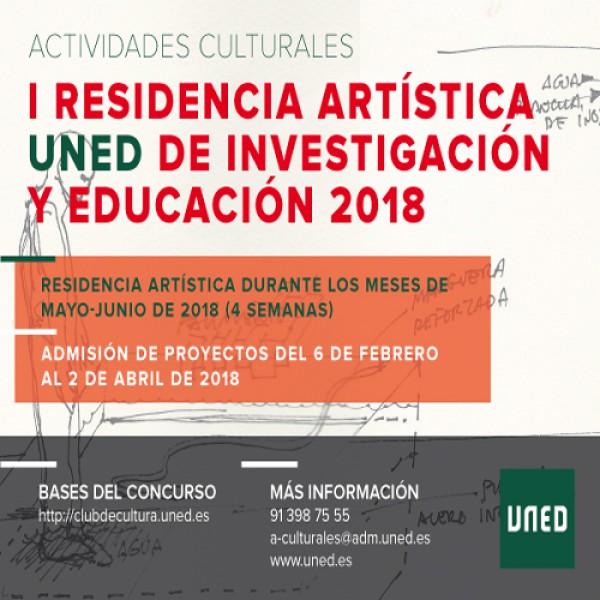 UNED. I Residencia Artística de Investigación y Educación 2018