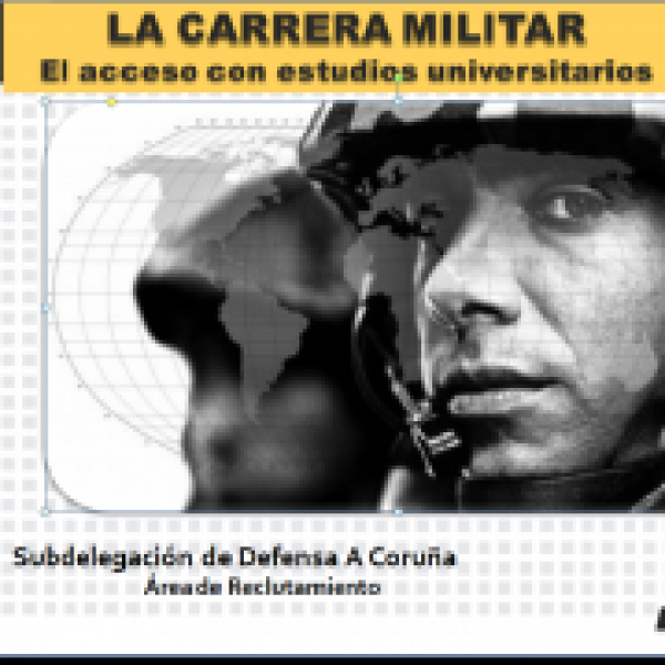 Charla informativa La carrera militar. Acceso a los estudios universitarios