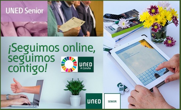La UNED Sénior de A Coruña retomará sus clases en modalidad virtual