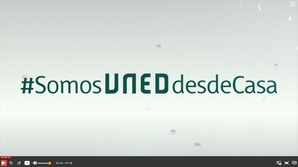 #SomosUNEDdesdeCasa, conoce a tus compañeros y date a conocer, vídeo a vídeo