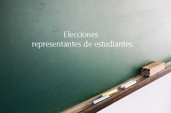¿Quieres ser delegado de alumnos? ¡Preséntate en las próximas elecciones!