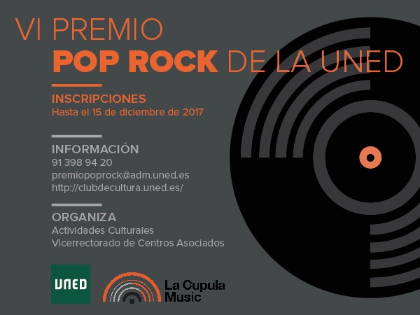 VI Premio Pop Rock UNED
