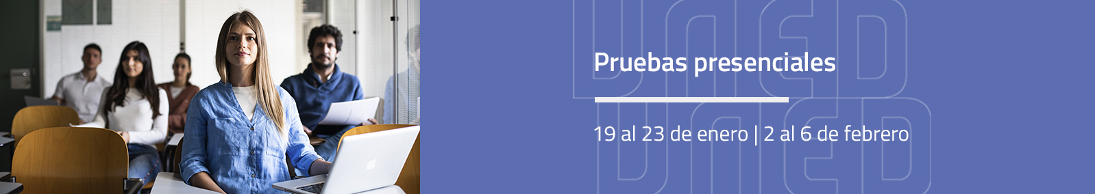 Pruebas presenciales Febrero 2026