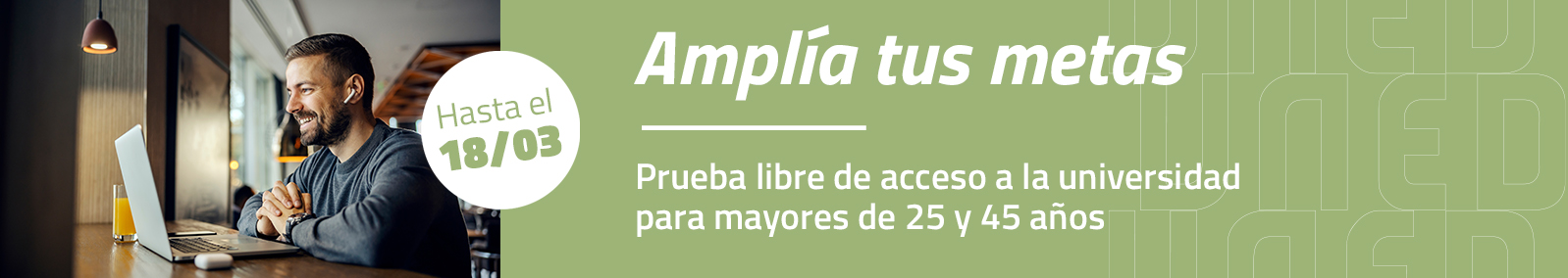 Proba libre acceso mayores 25 y 45